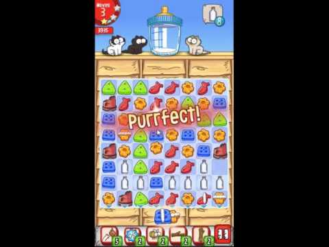 Simon's Cat Crunch Time Level 58 - NO BOOSTERS 😺 | SKILLGAMING ✔️