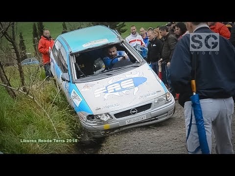 Liburna Ronde Terra 2014 (Lo spettacolo dei protagonisti + Rally Crash + Salti vetture Rally)