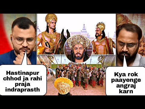 Mahabharat Episode 126 Part 1 | Reaction | People are going to Indraprastha leaving Hastinapur.