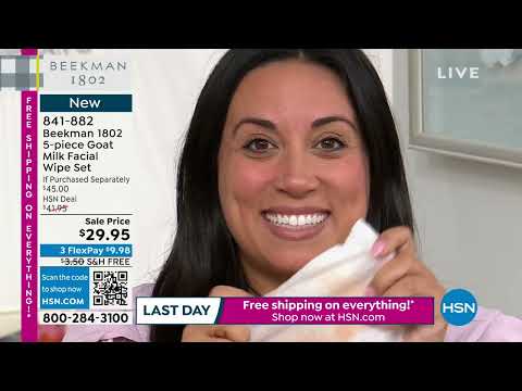 HSN | Beekman 1802 Beauty - All On Free Shipping 06.11.2023 - 05 PM