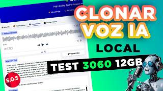 CLONAR TU VOZ con IA LOCAL en una nvidia 3060 de 12GB  2026 PINOKIO | Qwen3 | Test Velocidad LOCAL