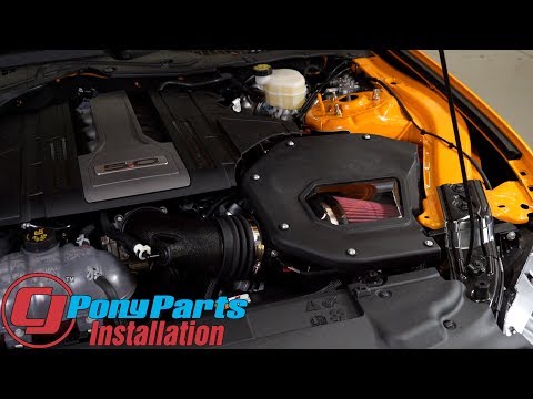 2018-2023 Mustang GT Roush Cold Air Intake Kit Installation