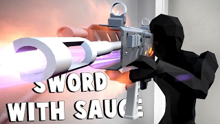 DEFLECT THEIR BULLETS! - Beating Normal Mode - Sword With Sauce Alpha Gameplay