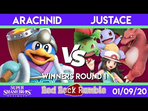 Red Rock Rumble #54 - Arachnid (Dedede) VS. JustAce (PKMN Trainer) - Winners R1 - Smash Ultimate