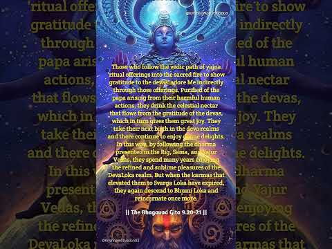 Those who follow the vedic path of yajna | #follow #vedic #path #yajna #bhagavadgita #spritual