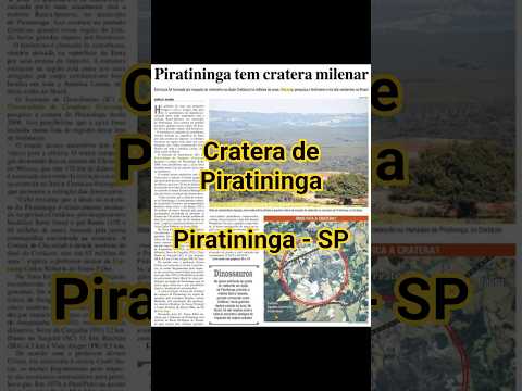 Cratera de Piratininga - SP