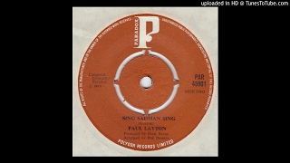 Paul Layton - Sing Sadman Sing