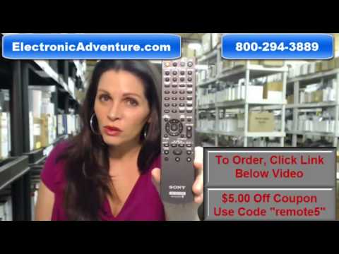 Original Sony RM-ADU008 Home Theater-Audio Remote Control (148057111)Coupon $5 Off