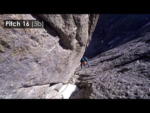 Piz Badile - Cassin (6a, 800 m)