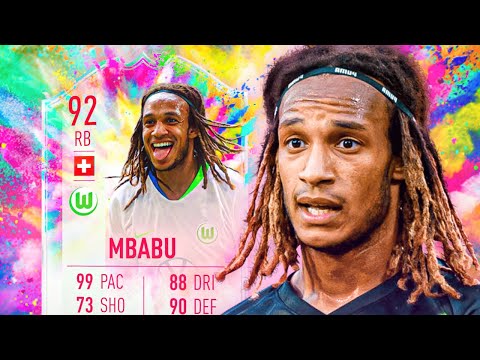 THE NEW RB KING?! 👑 92 SUMMER HEAT MBABU PLAYER REVIEW! - FIFA 20 Ultimate Team