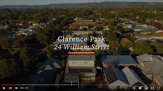 Video overview for 24 William Street, Clarence Park SA 5034