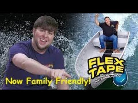 Waterproofing My Life With Flex Tape! CLEAN
