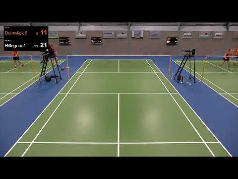 BC Duinwijck 6 - BC Hillegom 1, baan 4 (11-02-2023)