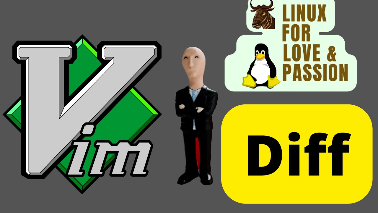 Vimdiff | What is it? | Linux | Linux For Love & Passion | GNU/Linux | VIM