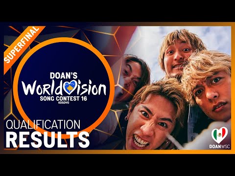 Doan's Worldvision Song Contest 16 - Qualification Results