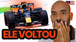 MAX VERSTAPPEN FAZ A POLE POSITION DO GP DA MALÁSIA (resumo da quali)