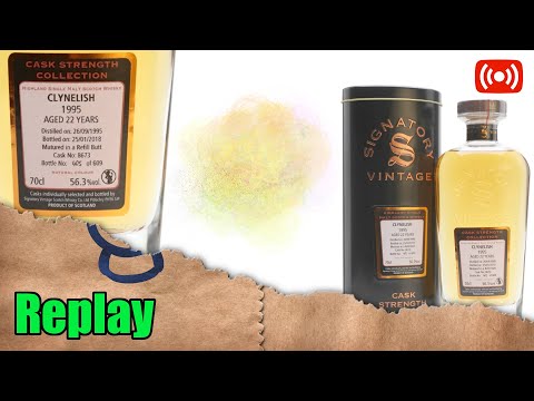 Live 277 - Clynelish 22 Signatory - 'Lemon Tingles' + Ben Nevis 10 Batch No1
