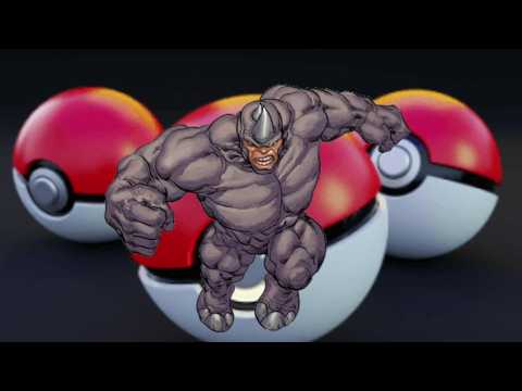 What is the Rhino's (Marvel) Pokemon Team?