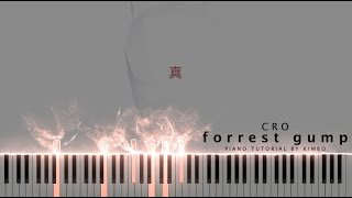 Cro - forrest gump (Piano Tutorial + Noten)