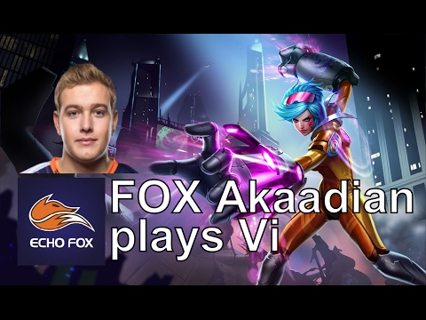 FOX Akaadian - Vi vs. Volibear - Euw LoL Challenger