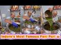 Indore S Most Famous Pani Puri Bulk Making Golgappe Street Food Heaven