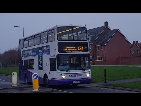 *Hour Long Ride!* | Volvo B7TL Transbus ALX400 | X34 to Frome / LJ54 BFN