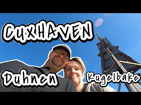 Von Duhnen zur Kugelbake am Meer - Stadion am Meer - Freibad Steinmarne - Düne1 - Fressmeile Döse