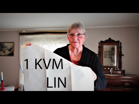 1 square meter of flax - Inger Widhja tells the story behind!