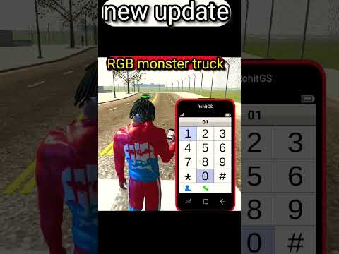 Monster Truck Cheat Code indian bike driving 3d #shorts #treanding