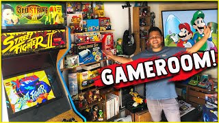GAME ROOM TOUR 2020 - What collecting for DECADES looks like - Retro Toys, Video Games and Arcades!