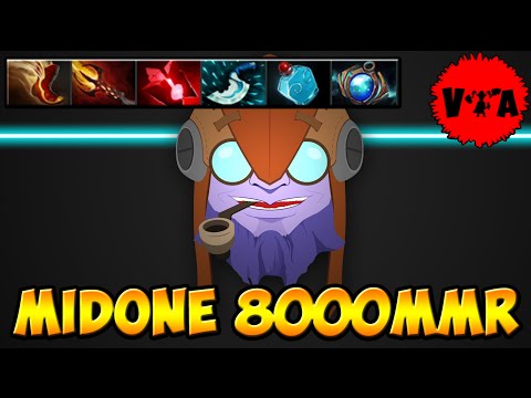 Dota 2 - MidOne 8000 MMR Plays Tinker vol #2- Ranked Match