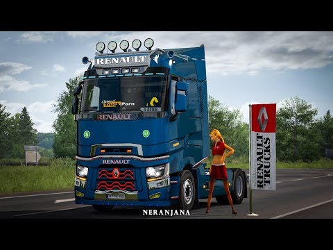 Renault Range T Mega Tuning  Addons v2| Euro Truck Simulator 2 Mod [1.37]