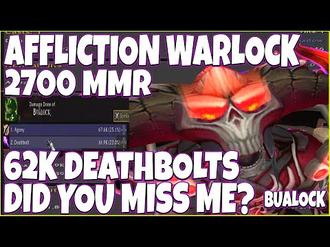 62k Deathbolts Affliction Warlock is back at oneshotting enemies at 2700 MMR! Did You Miss Me? 9.1.5