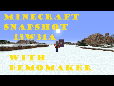 Minecraft Snapshot 15w31a