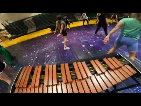 Zionsville Indoor Percussion - From the Beyond (Marimba Headcam) Sayf Murad