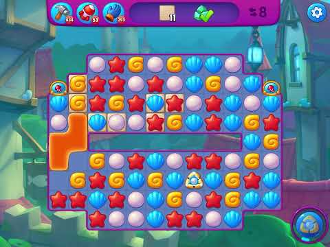 Fishdom Very Hard level 6980 no boosters フィッシュダム ベリーハード [Friend's]