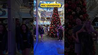 MSC GRANDIOSA 🔥 #travel #ytshorts #shorts