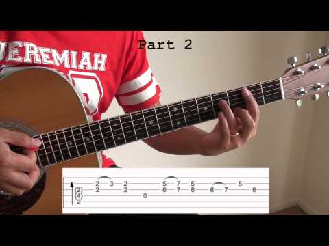Summer Song Intro Tutorial (Silent Sanctuary) with TAB and CHORDS