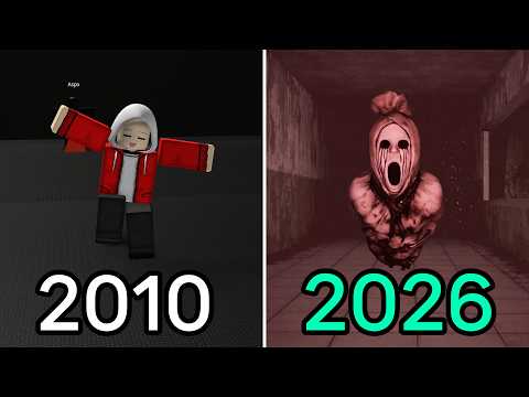로블록스 공포 게임 2010 vs 2020 비교해봤습니다
