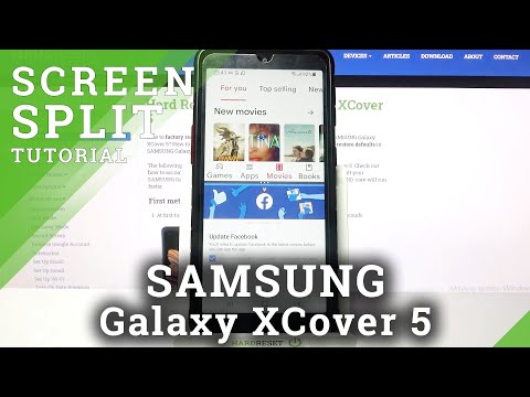 How to Split Screen in SAMSUNG Galaxy XCover 5 – Dual Screen Mode