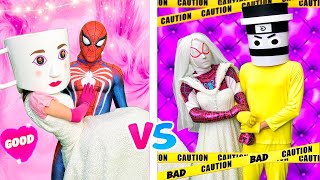 Ballerina Cappuccino & Spider Bride– Rescue Spider-Man!|| Spider-Man: Into The Spider-Verse(2025)#61