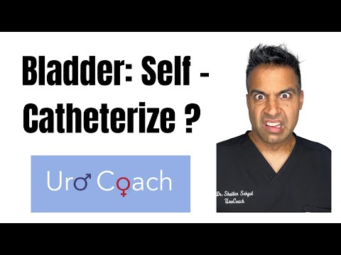 Catheterize Myself?  I Can't Put A Catheter Into My Bladder !
