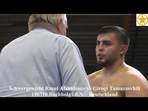 Boxkampf Rasul Alautdinov vs Girogi Tamazasvhili - 190316 Buchholz i.d.N. Schwergewicht