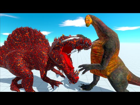 MAGMA SPINOSAURUS vs EVERY UNIT