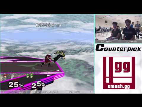CPSpring2017 Melee Singles - Top8 WSF Bo5: Liquid (Marth) vs Hyprid (Marth)