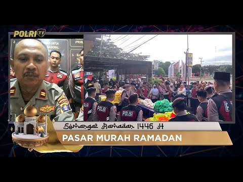 LIVE - IPTU DESMARA YANCE, POLRES MURUNG RAYA GELAR PASAR MURAH RAMADAN