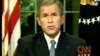 George W. Bush The Night of 9-11-01