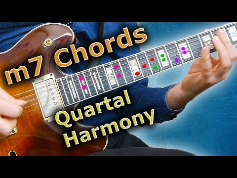 m7 Chords - How to use Quartal Harmony in a Solo