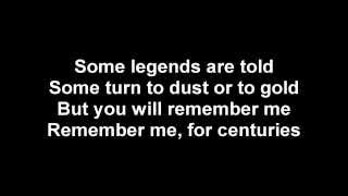 Video thumbnail of "Centuries - Fall Out Boy [Lyrics]"
