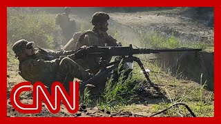 See Ukrainian troops try out US-supplied .50-caliber machine guns